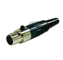 Spectra 3 Pin Mini XLR Female Cable Type Connector