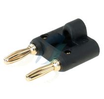 Spectra SP121-Mdpg-Black (Dual) Banana Plug